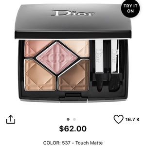 Dior eyeshadow in touch matte